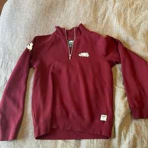 Roots half zip pullover